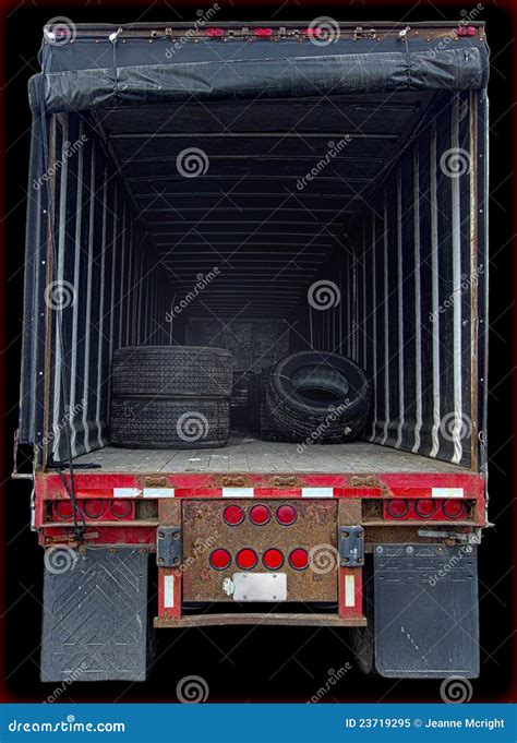 Truck Interior Showing Cargo Space Royalty-Free Stock Photography | CartoonDealer.com #23719295