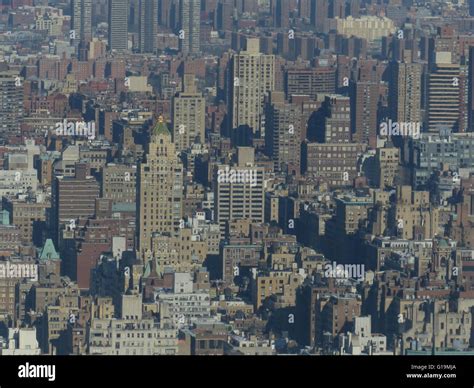 Aerial view of New York City Stock Photo - Alamy