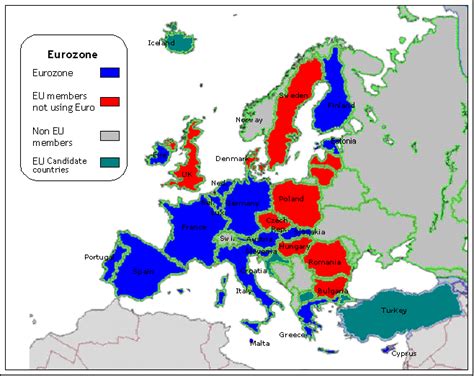 Civitas: Institute for the Study of Civil Society Eurozone Map