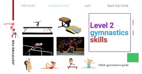 Level 2 Gymnastics Requirements & Skills list 2023 - Jusifying Fun ...