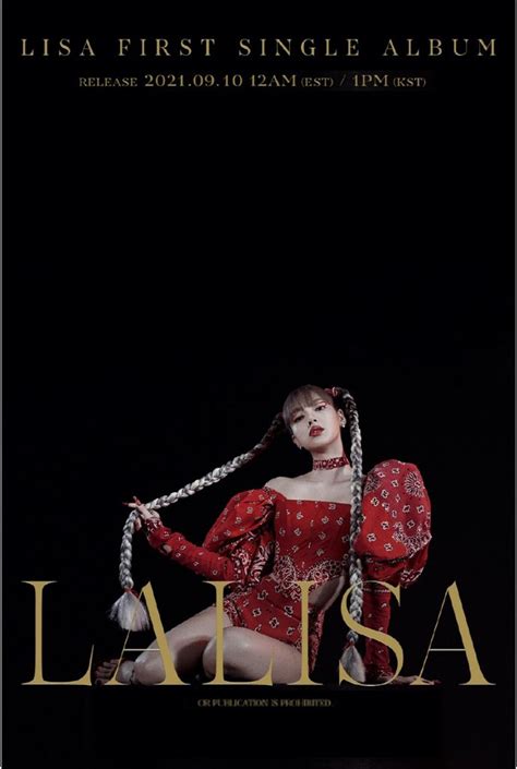 BLACKPINK member Lisa's solo album | Yonhap News Agency