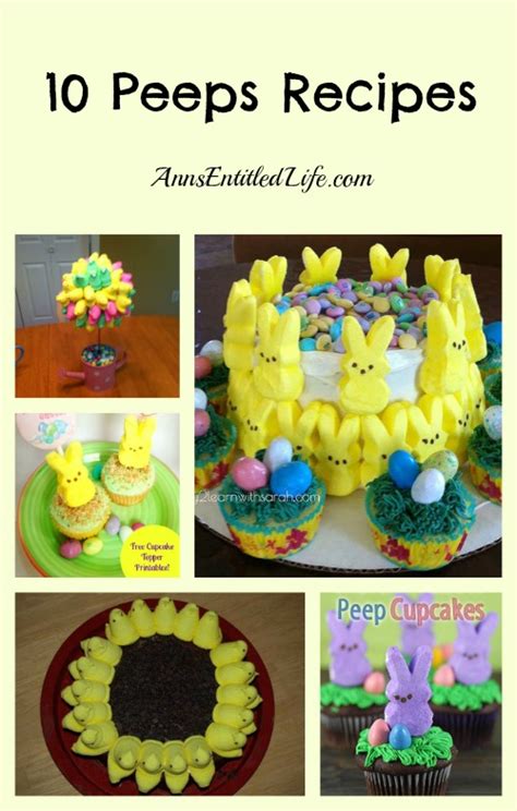 10 Peeps Recipes