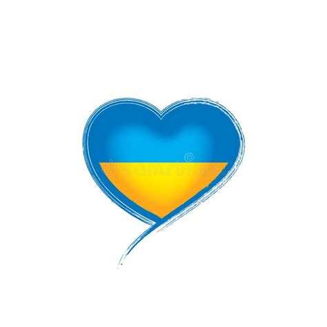 Ukraine Flag, Vector Illustration on a White Background Stock Vector ...