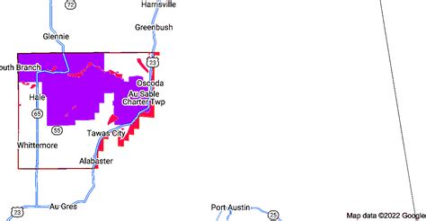 Iosco Michigan, Personalized Map Location Printable - Map Printable