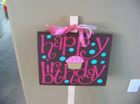 Signature Creations: Happy Birthday Sign