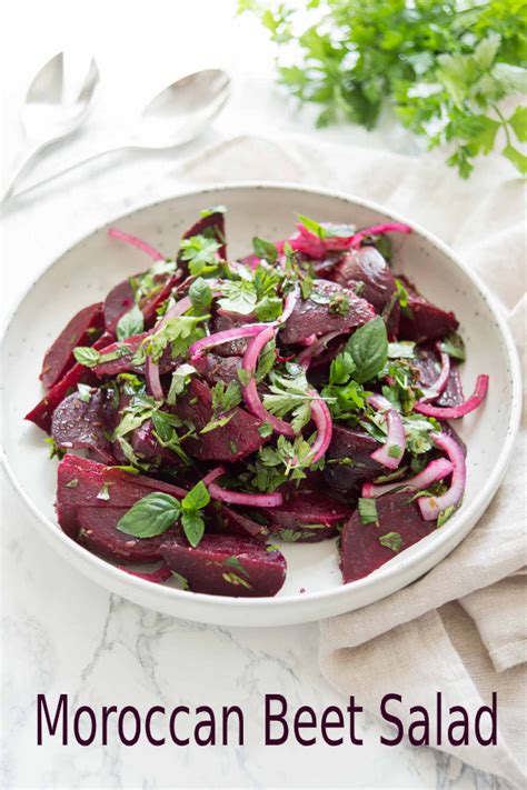 Moroccan Beet Salad - happy cook