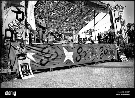 Nelson Mandela,ANC election campaign,Western Cape,1994 Stock Photo - Alamy