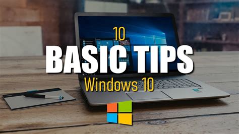 10 Basic Tips for Beginners of Windows 10 - YouTube