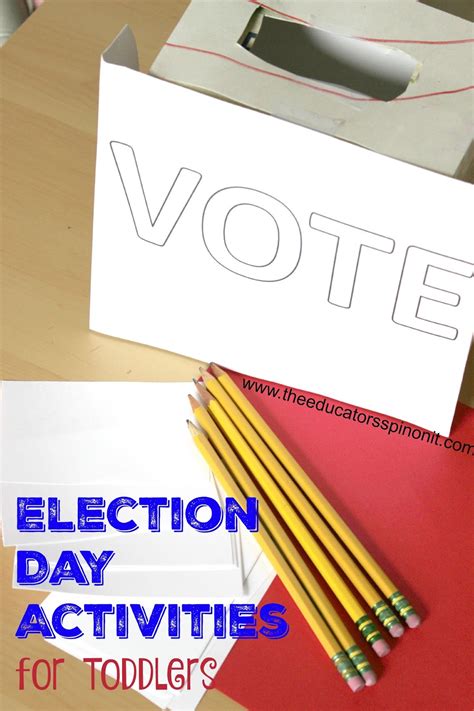 Simple & Fun Election Day Activities for Toddlers - The Educators' Spin ...