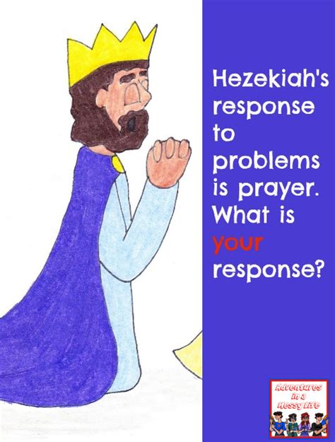 Hezekiah lesson for kids, or why Hezekiah is a great example for me to ...