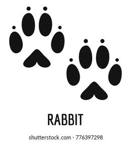 Paw Prints Logo Vector Illustration Isolated Stock Vector (Royalty Free ...