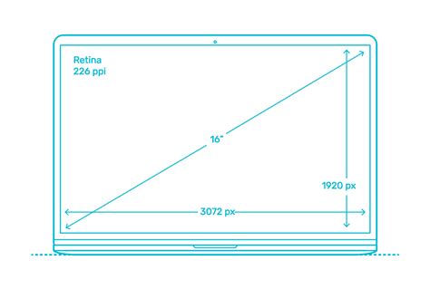 Apple MacBook Pro - 16" (5th Gen) Dimensions & Drawings | Dimensions.Guide