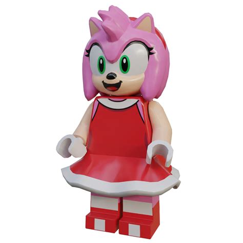 Lego Amy ( Blend / FBX / MMD ) by Langtanium on DeviantArt