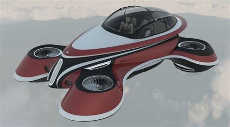 .Lazzarini Design Flying Car Concept. | Flying car, Futuristic cars ...