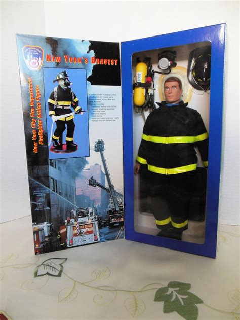 FDNY Firefighter Action Figure 2001 - Fire Zone | eBay in 2022 | Fdny ...