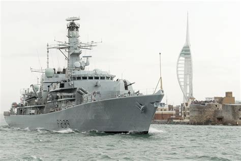 HMS Richmond sets sail for the Atlantic - GOV.UK