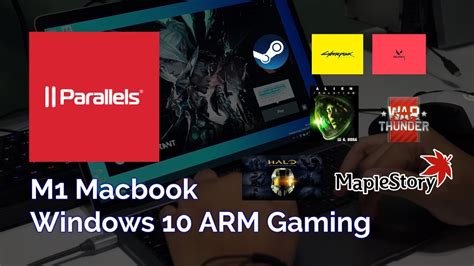 Macbook Air M1 gaming- Windows 10 ARM- Gaming on Parallels - Parallels Desktop Mac M1 - YouTube