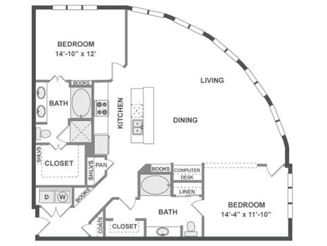 1 - 2 BR Apartments for Rent in Las Colinas | AMLI Las Colinas