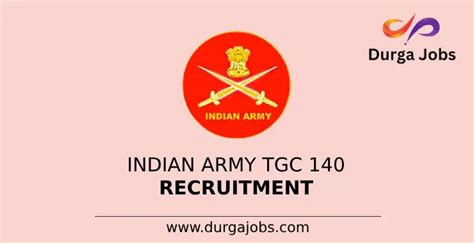 Indian Army TGC 140 Recruitment 2024 Notification Out for 30 Posts