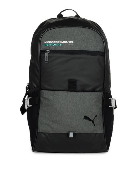 Buy Puma Unisex Black & Grey Mercedes AMG Backpack - 294 - Accessories ...