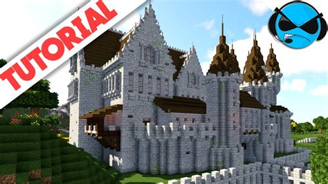 How To Build A Castle Minecraft Tutorial Medieval Castle Part 6 | Images and Photos finder