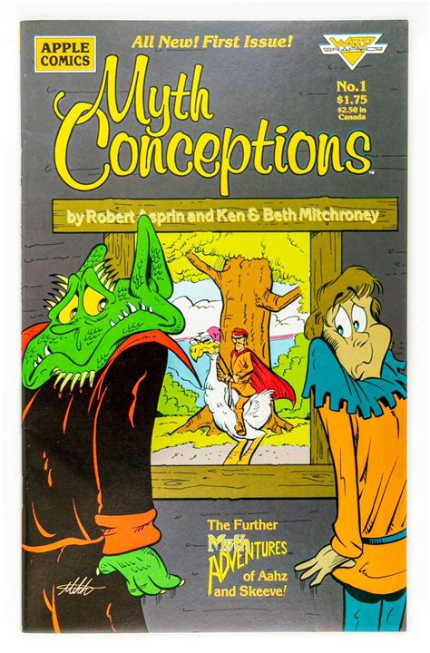 Myth Conceptions #1 (1987 Apple Comics) Further Adventures of Aahz ...