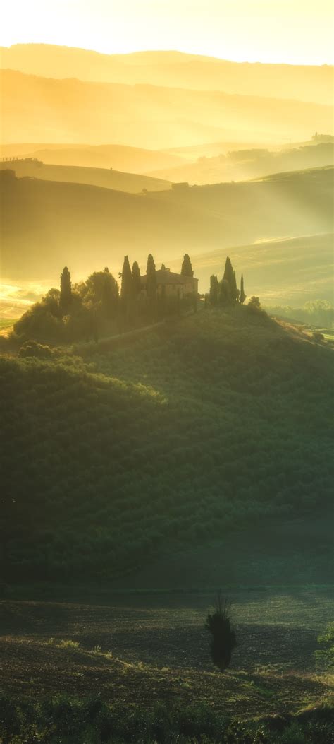 1080x2400 Photography Tuscany 4k Italy Landscape 1080x2400 Resolution ...