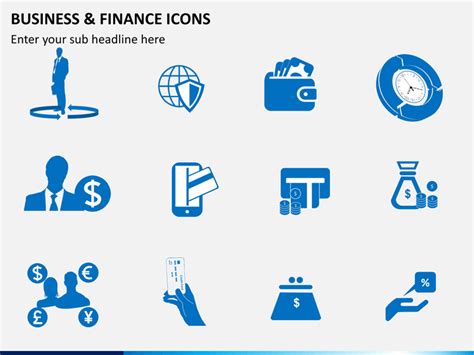 Business and Finance Icons for PowerPoint and Google Slides - PPT Slides