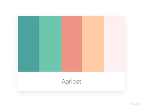 Apricot by cpalettes on Dribbble