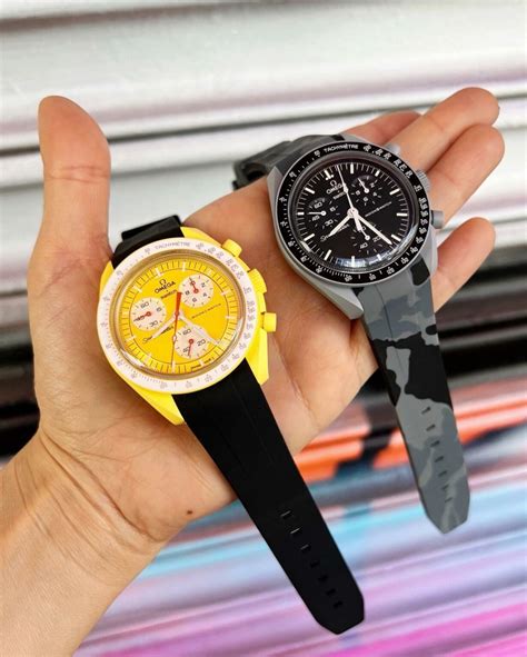 Our Favourite Horus Rubber Straps for the Omega MoonSwatch - WatchReviewBlog