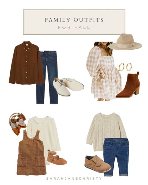 5 Neutral Coordinating Outfits For Fall Family Photos - Sarah Jane Christy