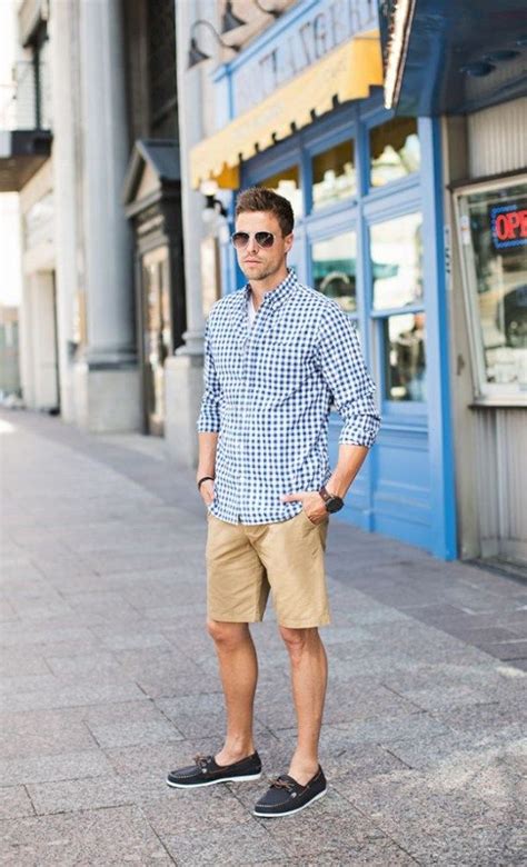 63 Simple and Cool Boat Shoes Outfit for Mens | Preppy mens fashion, Casual shorts outfit