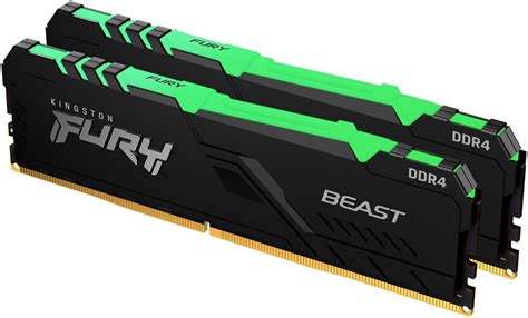 Kingston FURY Beast RGB 16GB DDR4-3200 CL16 (KF432C16BBAK2/16) desde 63,95 € | Compara precios ...