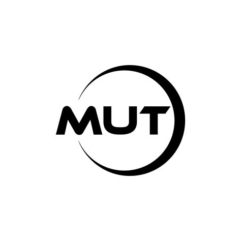 MUT Letter Logo Design, Inspiration for a Unique Identity. Modern Elegance and Creative Design ...