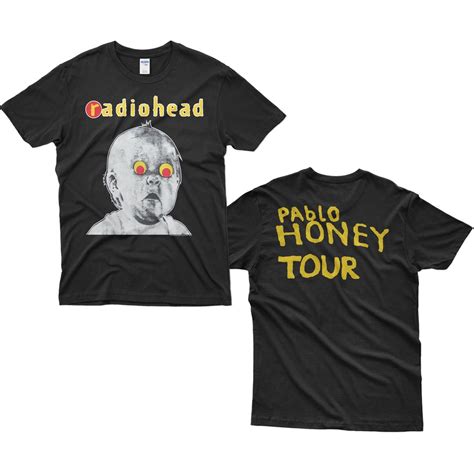 เสื้อยืด พิมพ์ลาย Radiohead Pablo Honey Tour 1993 คุณภาพสูง | Shopee Thailand