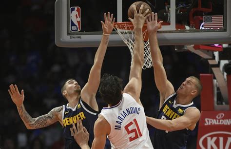 Boban Marjanovic's Standing Dunk Breaks Rim and Delays Game | Complex