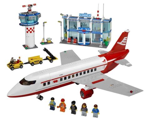 Lego Planes and Helicopters | Lego city airport, Lego plane, Airport city