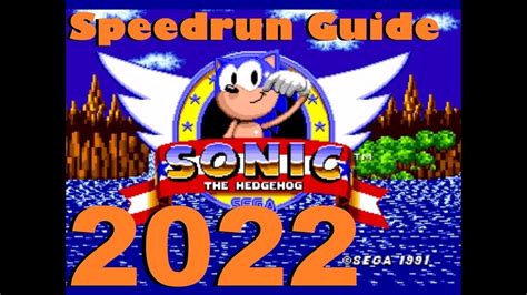 Sonic 1 Speedrun Guide Any% - Green Hill to Springyard - YouTube