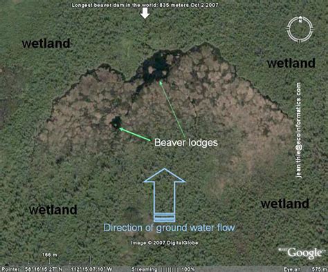 Talk About Busy Beavers: World's Largest Dam Can Be Seene From Space ...