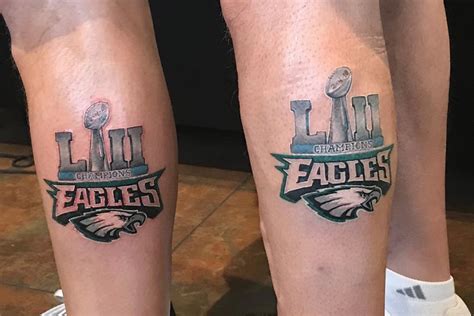 17 Cool, Crazy, and Straight-Up Weird Philadelphia Eagles Tattoos