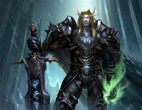 Card Name: Max Ma Artist: Graven Tung | Death knight, World of warcraft characters, Warcraft art