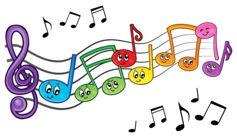 Colorful Music Notes Clipart Transparent PNG Hd, Cartoon, 59% OFF