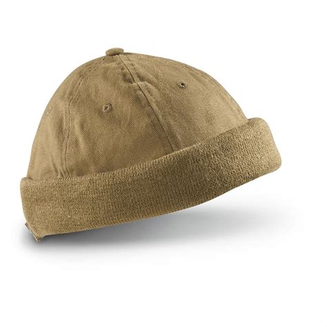 3 Mil-Tec Men's Military-style Coyote Round Caps - 625277, Tactical Clothing at Sportsman's Guide