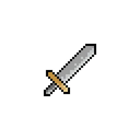 Pixilart - Simple Pixel Sword by LazerGaming