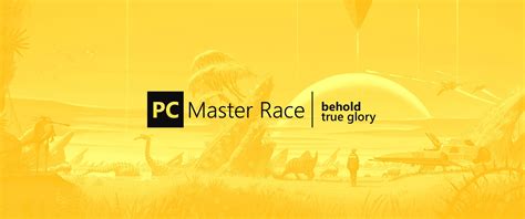illustration, text, yellow, morning, PC gaming, PC Master Race, brand, font, HD Wallpaper | Rare ...