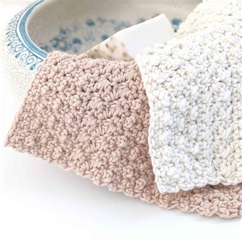 Free Rustic Cotton Dishcloth Pattern | Jewels and Jones