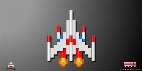 Galaga Fighter Ship wallpaper | Arcade video games, Diamond paint, Namco museum