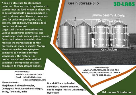 grain storage silo design - abdul khader - Medium