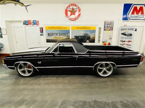 Chevrolet El Camino Black with 41,266 Miles, for sale! - Classic Chevrolet El Camino 1972 for sale