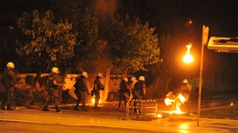 Molotov bombs, super market raids: Anarchists wreak havoc across Athens ...